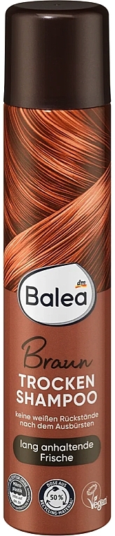 Сухий шампунь для темного волосся - Balea Trockenshampoo Dunkles Haar — фото N1