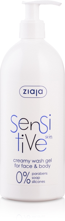 Гель для обличчя і тіла для чутливої шкіри - Ziaja Face and Body for Sensitive Skin Gel — фото N1