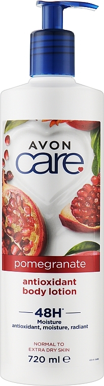 Антиоксидантный лосьон для тела с гранатом для сухой и нормальной кожи - Avon Care Pomegranate Antioxidant Body Lotion — фото N2