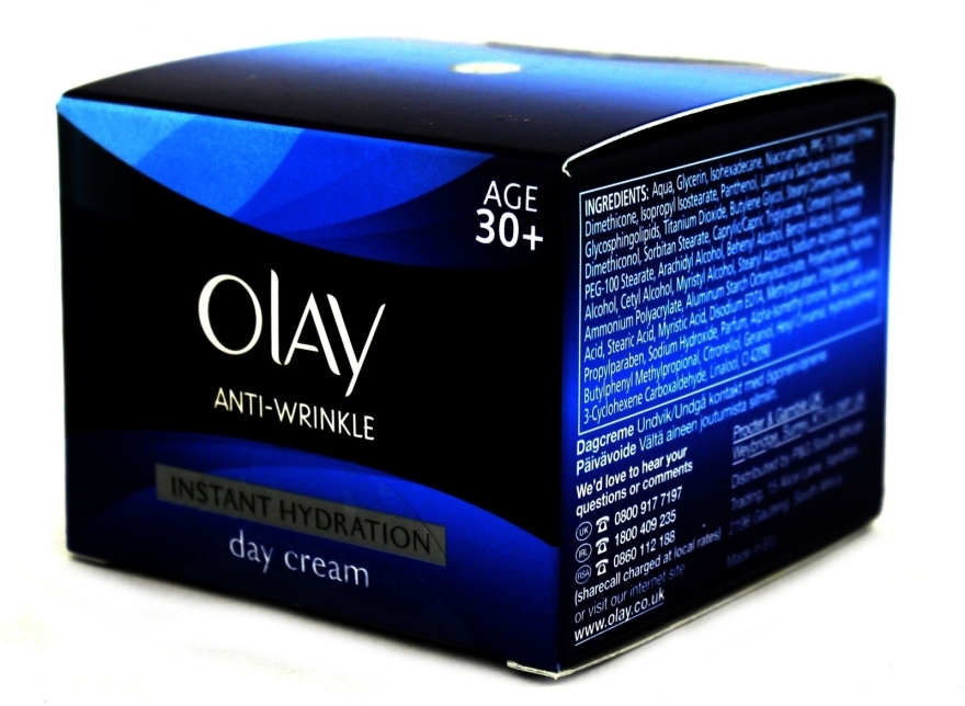 Дневной крем с экстрактом морских водорослей - Olay Instant Hydration Anti Wrinkle Day Cream