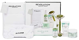 Парфумерія, косметика Набір, 6 продуктів - Revolution Skincare Peace & Love Set