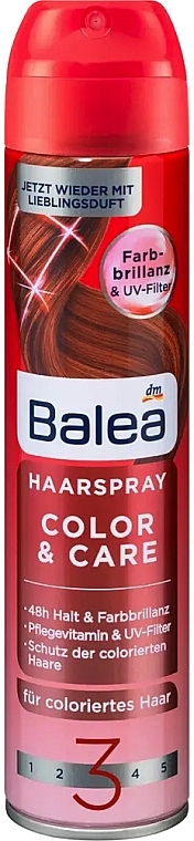 Лак для фарбованого волосся - Balea Color & Care №3 — фото N2