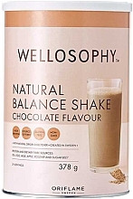 Сухая смесь для коктейля "Шоколадный вкус" - Oriflame Wellosophy Natural Balance — фото N1