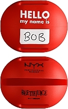 Спонж для макияжа в футляре - NYX Professional Makeup Beetlejuice Shrinker Makeup Sponge & Travel Case — фото N3