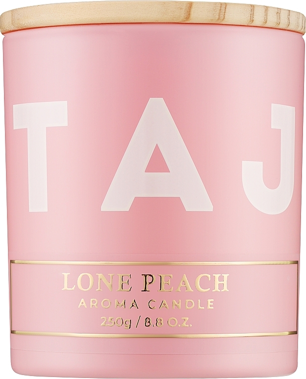 Ароматическая свеча "Lone Peach" - Taj Max Aroma Candle — фото N1