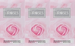 Духи, Парфюмерия, косметика Очищаючие салфетки "Роза" , 10шт - Nature of Agiva Wipes Rose 