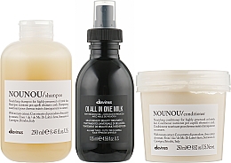 Духи, Парфюмерия, косметика Набор - Davines Green Chimneys Box (shm/250ml + cond/250ml + milk/135ml)