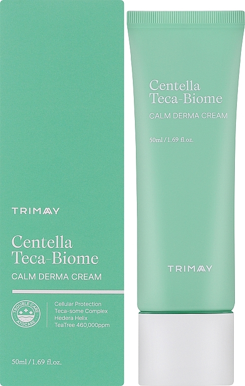 Протизапальний крем із чайним деревом - Trimay Centella Teca-Biome Calm Derma Cream — фото N2