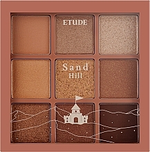 Палетка теней для век - Etude House Play Color Eyes Sand Hill — фото N2