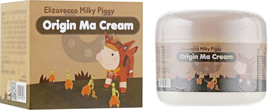 Відновлюючий крем з кінською олією - Elizavecca Face Care Milky Piggy Origine Ma Cream — фото N1