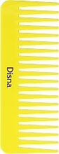 Духи, Парфюмерия, косметика Гребень для волос широкий PE-29, 15.8 см, желтый - Disna