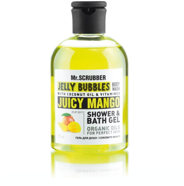 Гель для душу "Juicy Mango" - Mr.Scrubber Jelly Bubbles Shower & Bath Gel — фото N2
