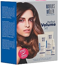 Парфумерія, косметика Набір для догляду за волоссям - Marlies Moller Volume (sh/100ml + cond/100ml + spray/30ml)