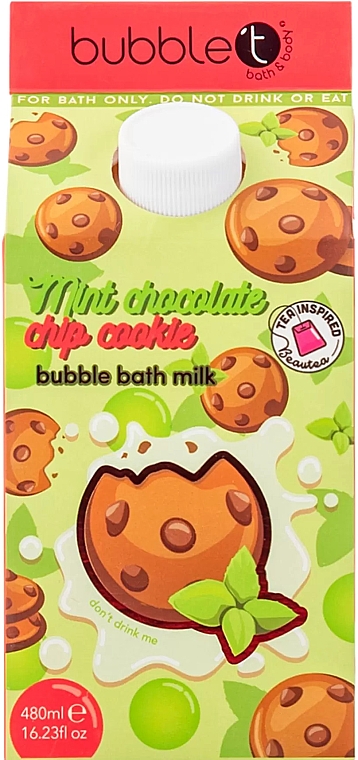 Молочко-пена для ванны "Мятный шоколад" - Bubble T Mint Chocolate Bubble Bath Milk