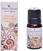 Парфумерія, косметика Ароматична олія "Orange Cinnamon" - Primo Bagno Home Fragrance Perfume Oil