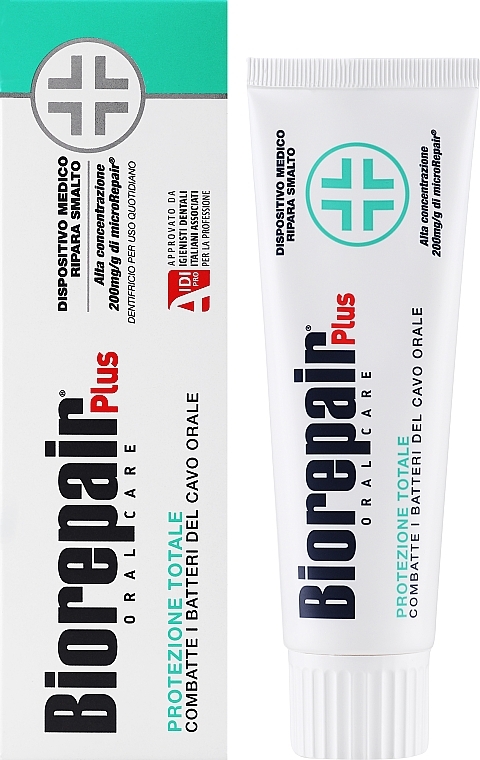 УЦІНКА Зубна паста "Професійний захист і відновлення" - Biorepair Plus Total Protection * — фото N4