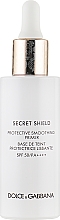 Духи, Парфюмерия, косметика Разглаживающий защитный праймер - Dolce & Gabbana Secret Shield Protective Smoothing Primer SPF50 PA++++