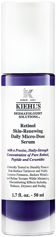 Сироватка для обличчя - Kiehl's Retinol Skin-Renewing Daily Micro-Dose Serum — фото N1