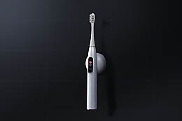 Умная зубная щетка Oclean X Pro Digital Silver, 2 насадки - Oclean X Pro Digital Electric Toothbrush Glamour Silver — фото N7