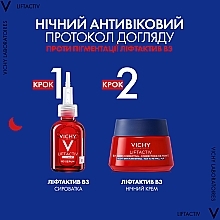 Ночной антивозрастной крем для коррекции пигментных пятен с ретинолом - Vichy LiftActiv B3 — фото N13