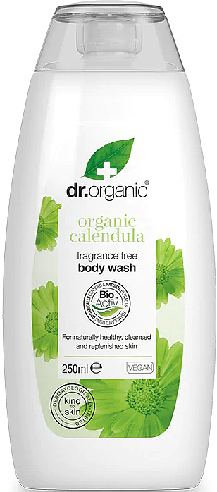 Гель для душа "Календула" - Dr. Organic Calendula Body Wash — фото N1