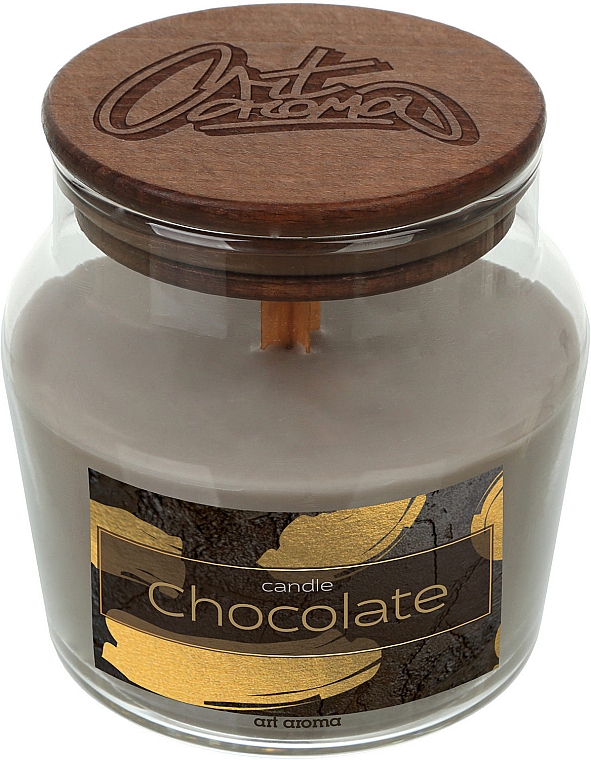 Ароматическая свеча "Шоколад" - ArtAroma Candle Chocolate — фото N1