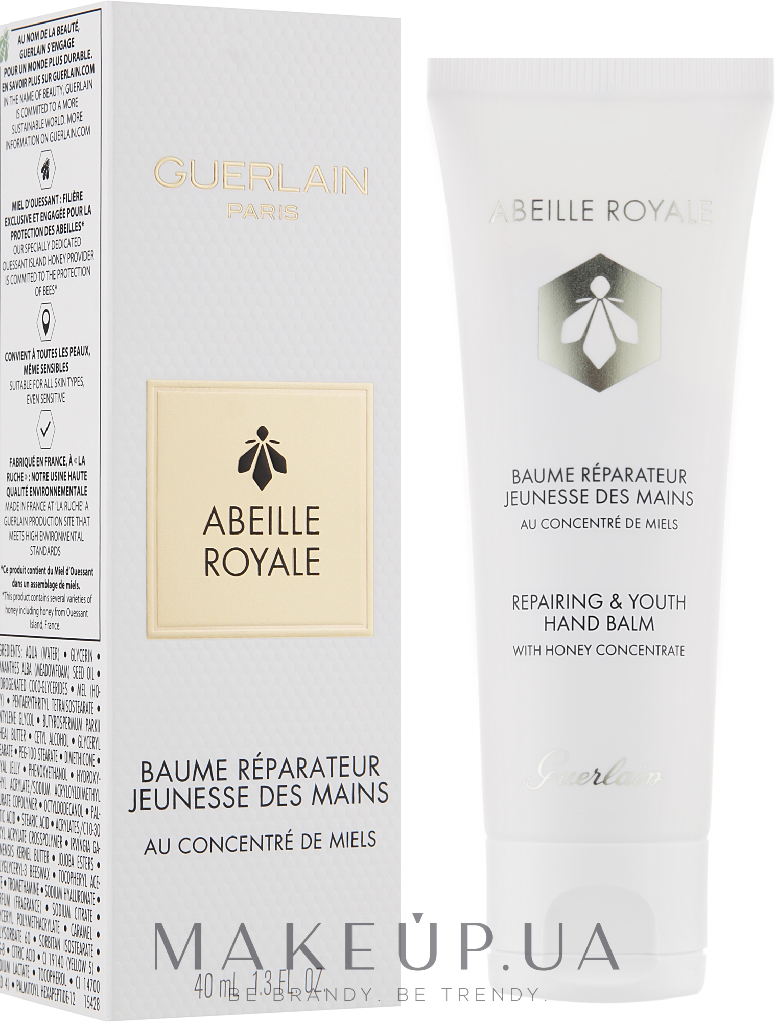 Бальзам для рук - Guerlain Abeille Royale Hand Balm — фото 40ml