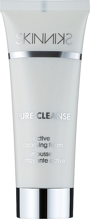 Пенка для эффективной очистки кожи лица кремовой консистенции - Mades Cosmetics SkinnikS Pure Cleance Active Creamy Cleansing Foam — фото N2
