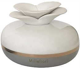 Фарфоровый диффузор без наполнителя - Millefiori Milano Air Design Grey Flower — фото N1