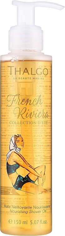 Живильна олія для душу - Thalgo French Riviera Collection D'ete Nourishing Shower Oil — фото N1