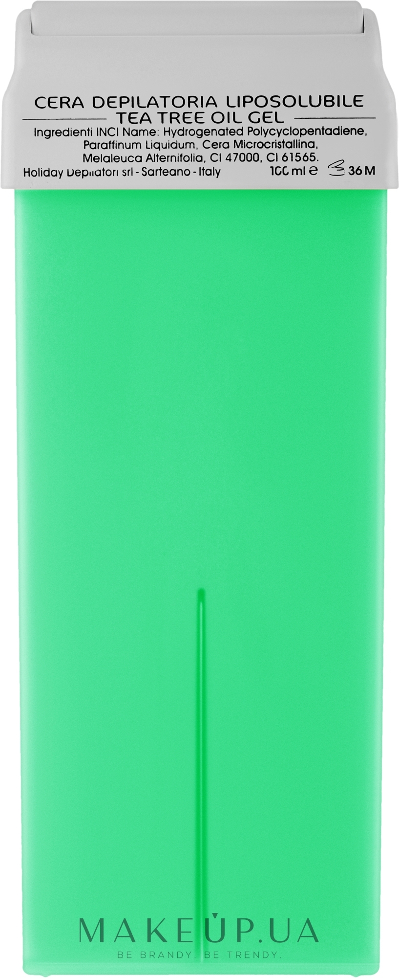 Воск для депиляции в кассете «Зеленый чай» - Holiday Depilatory Wax — фото 100ml