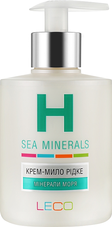 Крем-мыло жидкое H "Минералы моря" - Leco — фото N1