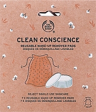 Духи, Парфюмерия, косметика Многоразовые пады для снятия макияжа - The Body Shop Clean Conscience Reusable Make-Up Remover Pads
