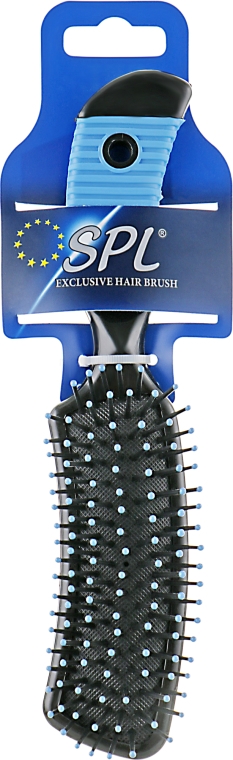 Щетка массажная, 8584, синяя - SPL Hair Brush — фото N1