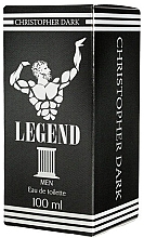 Парфумерія, косметика Christopher Dark Legend For Men - Туалетна вода