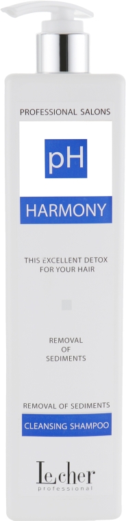 Шампунь з очищувальними властивостями - Lecher PH Harmony Cleansing Shampoo — фото N1