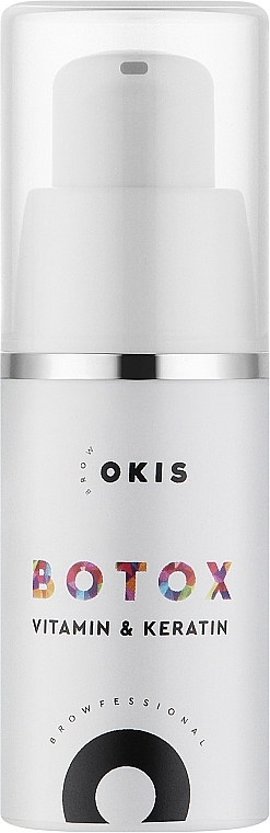 Ботокс для брів і вій - Okis Brow Botox Vitamin & Keratin — фото N1