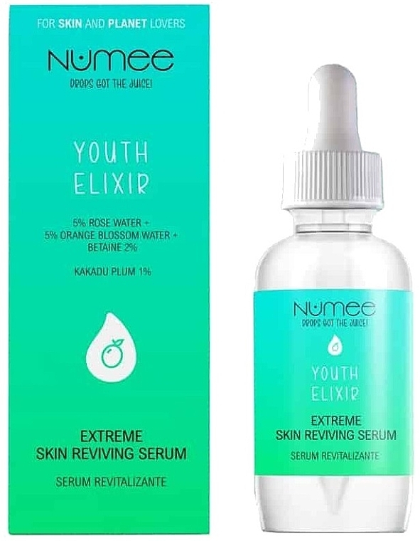 Відновлювальна сироватка для обличчя - Numee Drops Got The Juice Youth Elixir Serum — фото N1