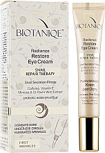 Парфумерія, косметика Відновлювальний крем для повік - Biotaniqe Radiance Restore Eye Cream