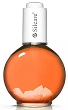 Парфумерія, косметика Олія для нігтів і кутикули з мушлями - Silcare Mango Orange With Shells Nail & Cuticle Oil