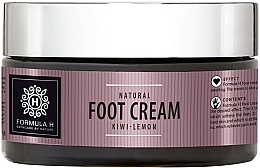 Парфумерія, косметика Крем для ніг - Formula H Natural Kiwi Lemon Foot Cream