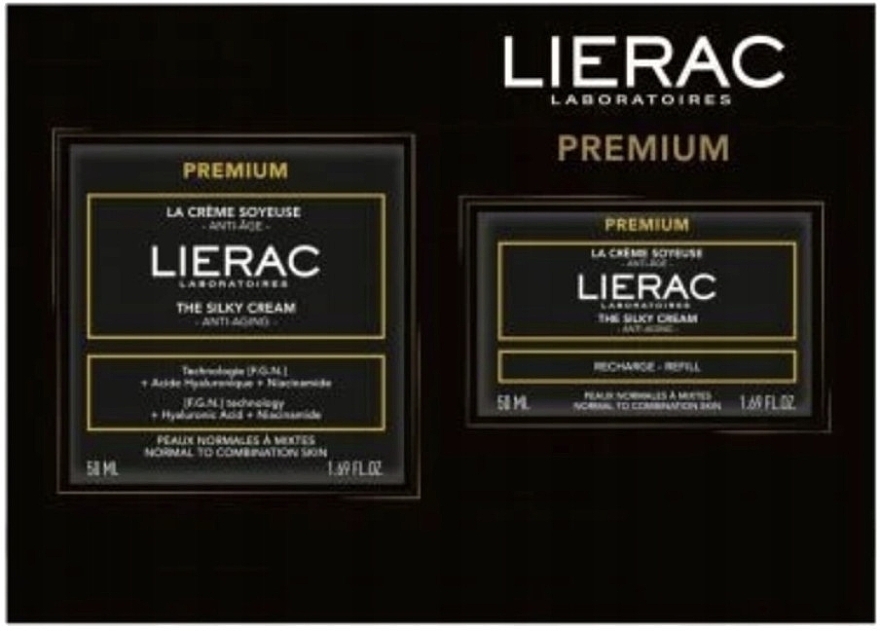 Набор - Lierac Premium (f/cr/50ml + refill/50ml) — фото N1