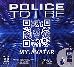 Парфумерія, косметика Police To Be My Avatar for Man - Набір (edt/40ml + shamp/100ml)