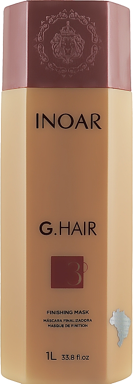 Закріплювальна маска для волосся - Inoar G-Hair Premium Finishing Mask — фото N2