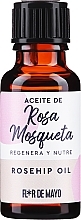 Натуральное масло шиповника - Flor De Mayo Natural Oil Rosa Mosqueta — фото N1