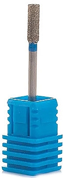 Насадка для фрезера алмазная "Цилиндр", 3,2 мм, синяя насечка - Bucos  — фото N1