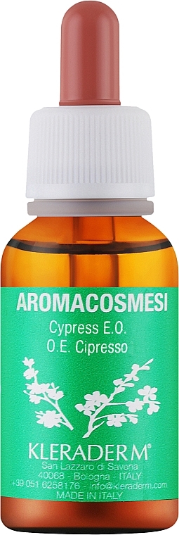 Эфирное масло "Кипарис" - Kleraderm Aromacosmesi Cypress Essential Oil  — фото N1