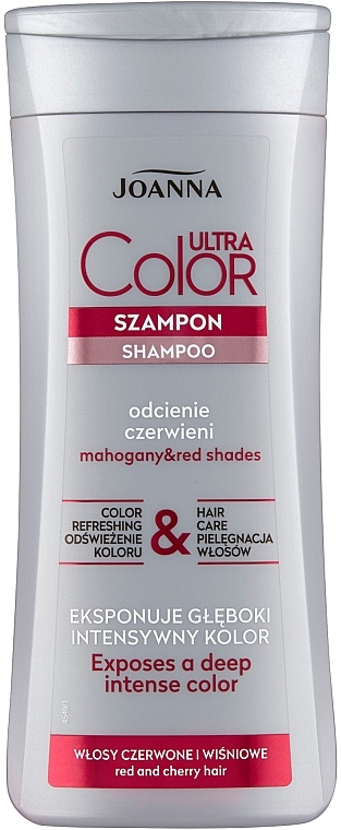 Шампунь для рыжих и коричневых волос - Joanna Ultra Color System