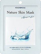 Тканинна маска для обличчя з гіалуроновою кислотою - Food a Holic Nature Skin Mask Hyaluronic Acid — фото N1