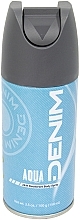 Духи, Парфюмерия, косметика Спрей-дезодорант - Denim Aqua Deodorant Body Spray